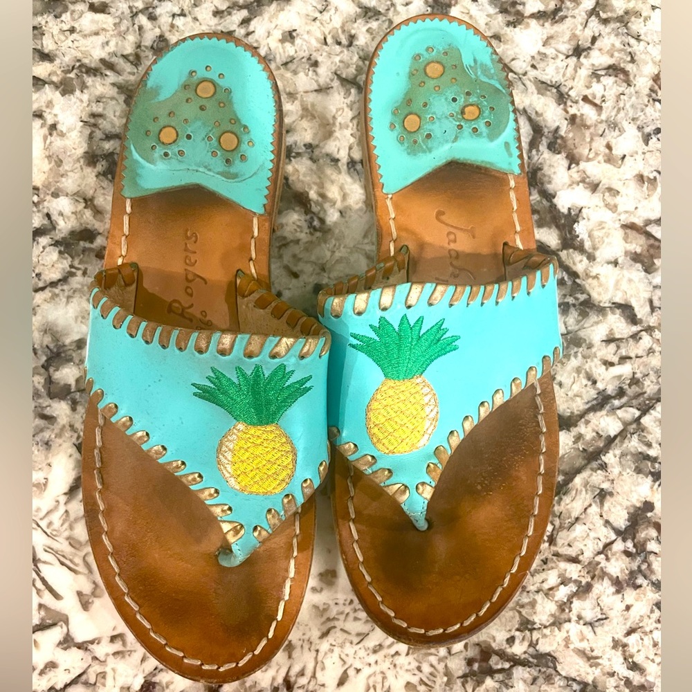 Jack Rogers Size 6 Women’s Pineapple Sandals